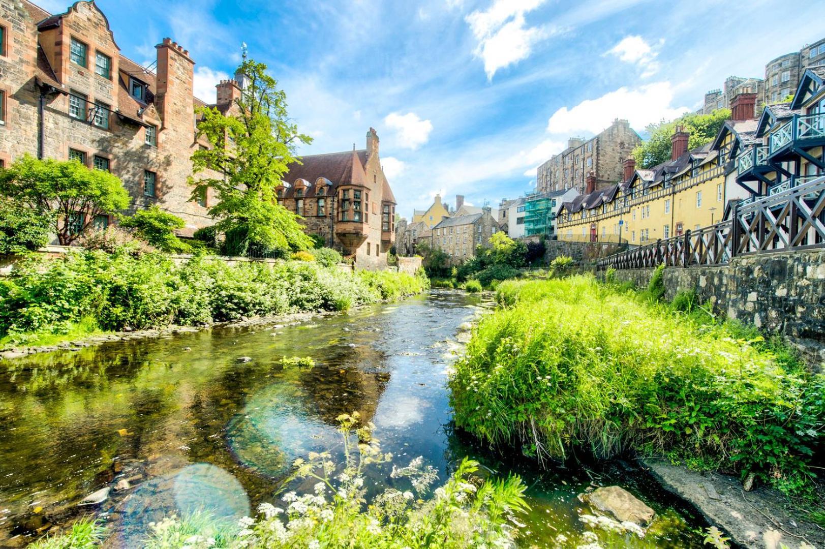 Guestready - Picturesque 1Bd Home In Dean Village 爱丁堡 外观 照片